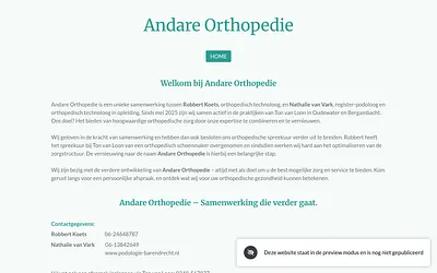 andare-orthopedie.nl snapshot