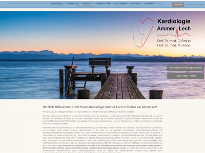 kardiologie-ammer-lech.de snapshot