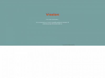 visslan.se snapshot