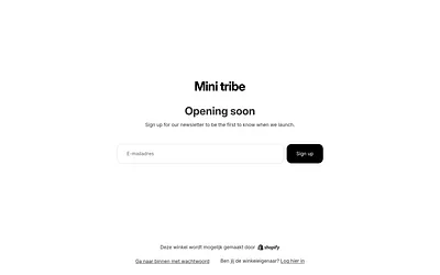 mini-tribe.com snapshot