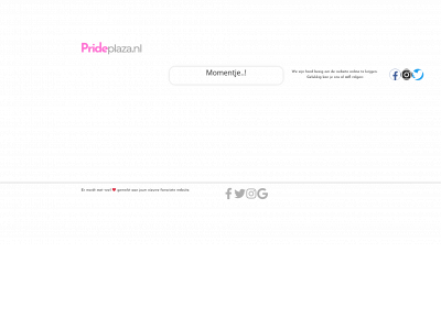 prideticket.nl snapshot