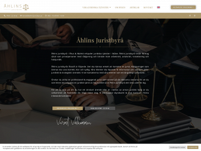 ahlinsjuristbyra.se snapshot