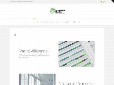 stockholmshutters.se snapshot