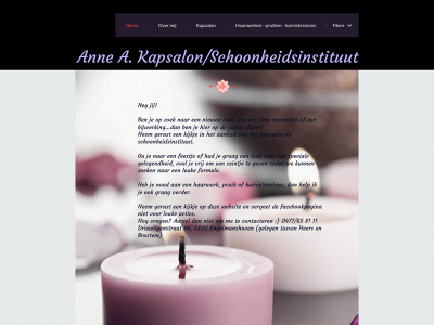 anneakapsalonschoonheidsinstituut.be snapshot