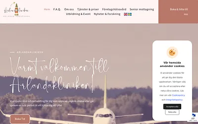 arlandaclinic.com snapshot