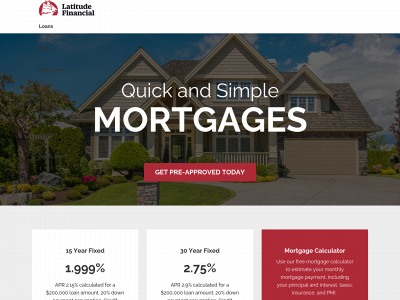 latitudemortgage.com snapshot