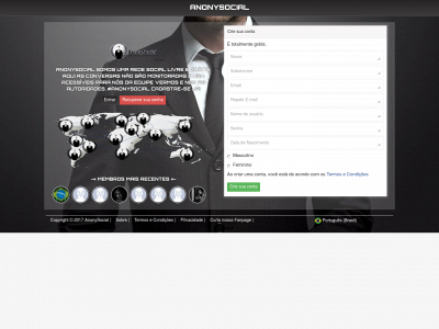 www.anonysocial.com.br snapshot