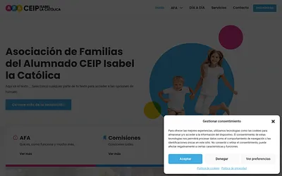 afaisabellacatolica.com snapshot