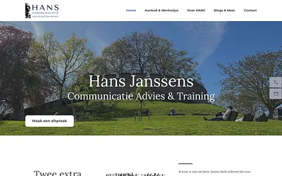 hanscommunicatie.nl snapshot