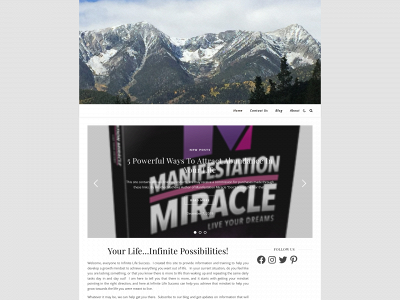 infinitelifesuccess.com snapshot