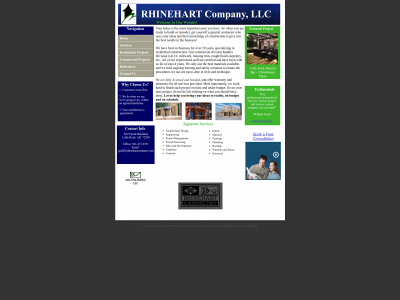 rhinehartcompany.com snapshot