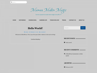 mamasmakinmagic.com snapshot