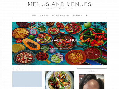 menusandvenues.blog snapshot