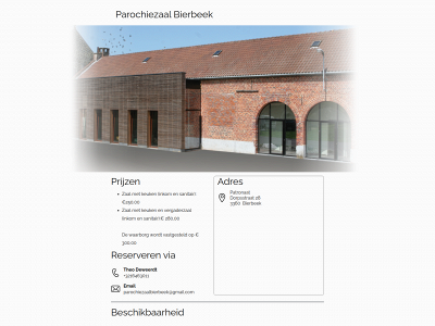parochiezaalbierbeek.be snapshot