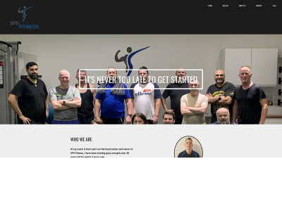 spsfitness.co.uk snapshot
