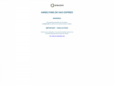 annelyhne.dk snapshot