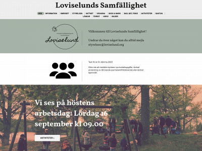 loviselund.org snapshot