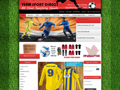 teamsportdirect.co.uk snapshot
