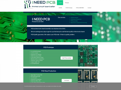 ineedpcb.com snapshot