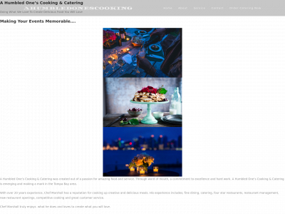 ahumbledonescooking.com snapshot