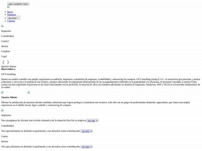lhconsulting.pe snapshot