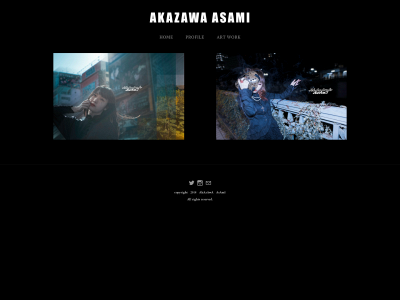 www.akazawaasami.com snapshot