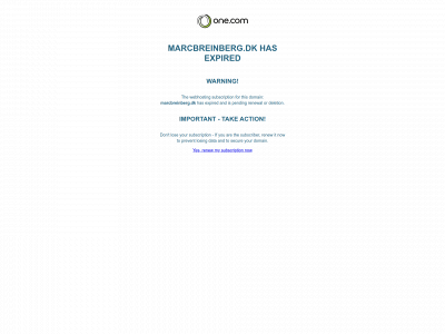 marcbreinberg.dk snapshot