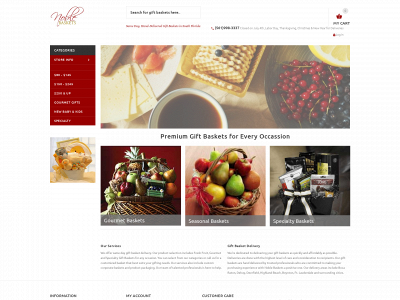 noblebaskets.com snapshot