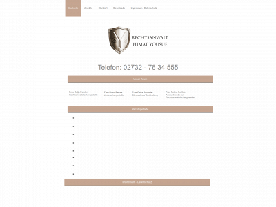 sieg-recht.de snapshot
