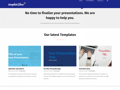 templateshow.com snapshot