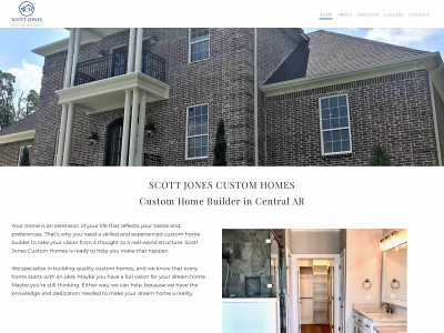 scottjonescustomhomes.com snapshot