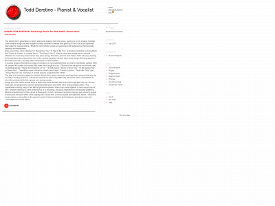 todd-derstine.com snapshot