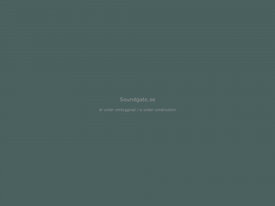 soundgate.se snapshot