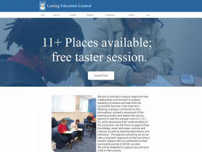 lasting-education.org snapshot