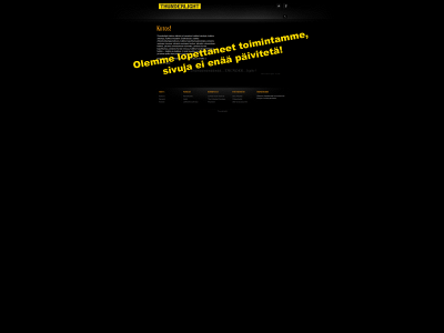 thunderlight.fi snapshot