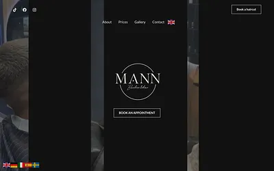 mannbarberbar.com snapshot