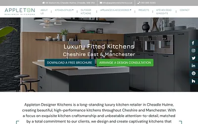 appletonkitchens.co.uk snapshot
