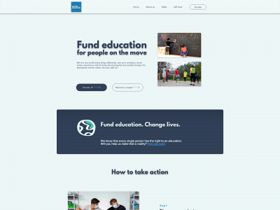 actionforeducation.org snapshot