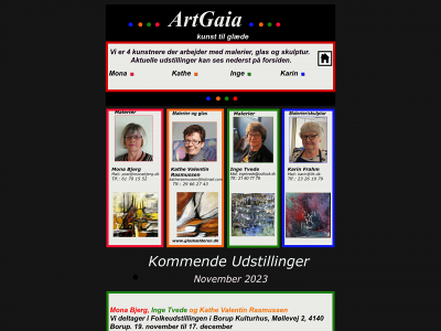 artgaia.dk snapshot