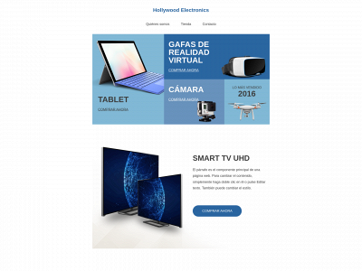 hollywoodelectronics.es snapshot