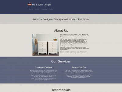 hollywalkdesign.co.uk snapshot