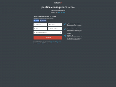 politicalconsequences.com snapshot