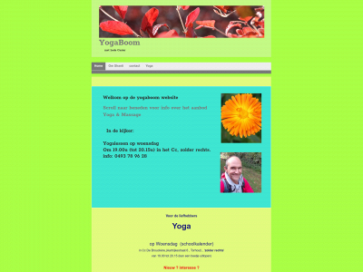 yogaboom.be snapshot