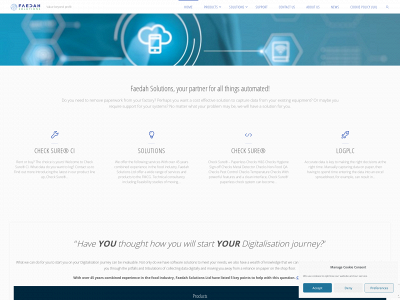 faedah-solutions.com snapshot