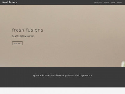 freshfusionsweimar.com snapshot
