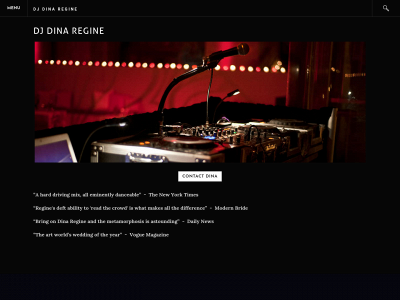 www.djdinaregine.com snapshot