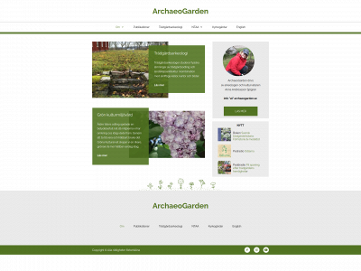 archaeogarden.se snapshot