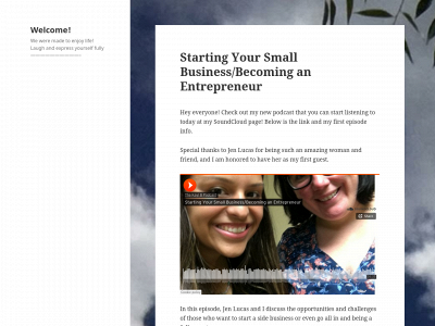 kayleebaginski.com snapshot