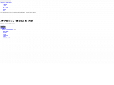 karungisfashiongalore.com snapshot