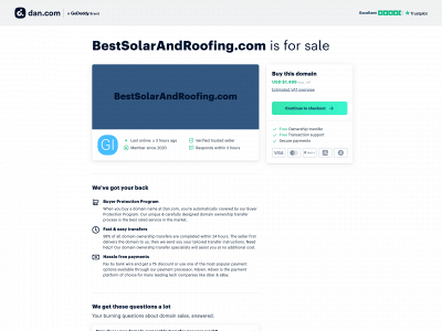 bestsolarandroofing.com snapshot